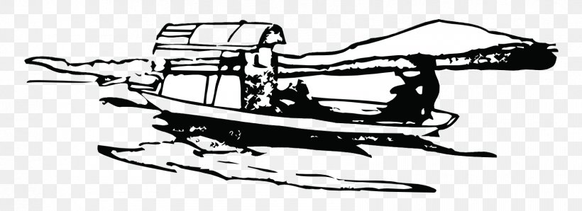 Download Boat, PNG, 1672x608px, Boat, Auto Part, Automotive Exterior, Black And White, Machine Download Free