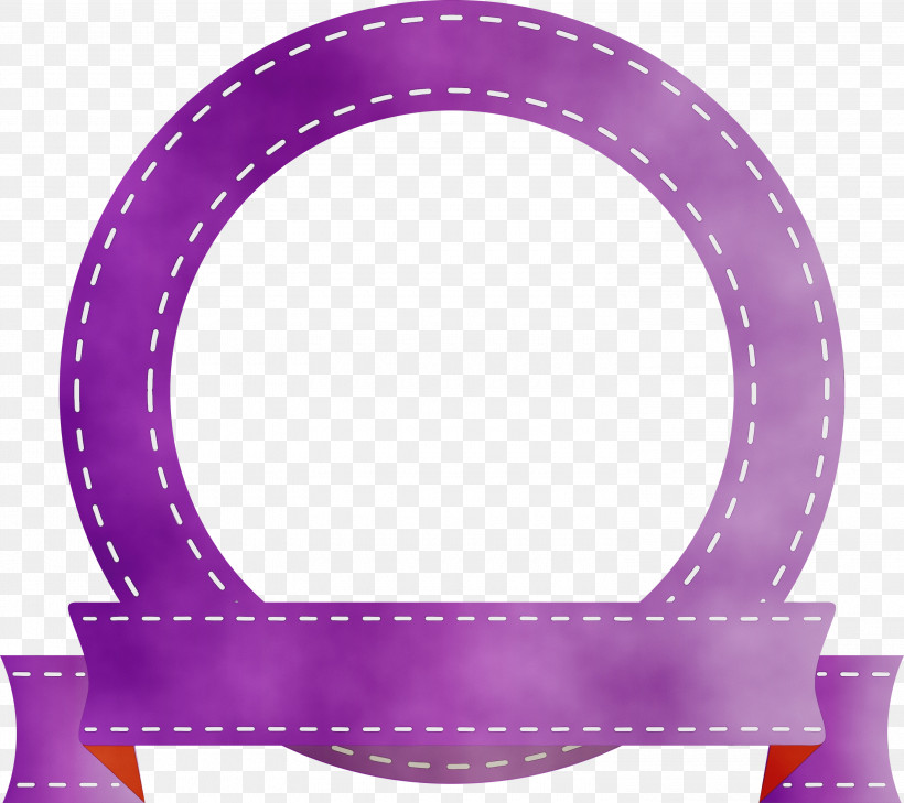 Picture Frame, PNG, 3000x2669px, Emblem Ribbon, Circle, Magenta, Paint, Picture Frame Download Free