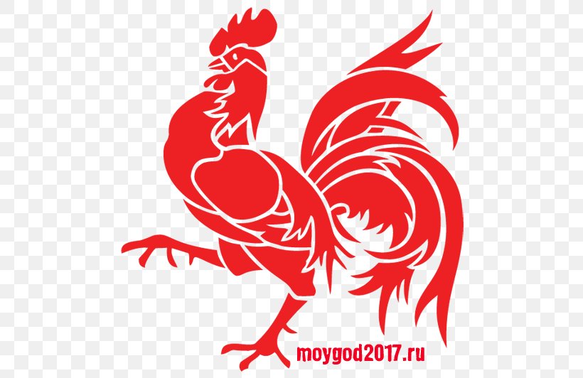 Rooster Chinese Zodiac Clip Art, PNG, 500x532px, 2017, Rooster, Area, Artwork, Beak Download Free