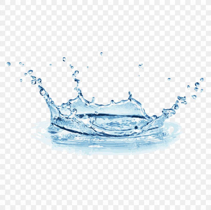 Water Splash Drop Euclidean Vector, PNG, 1181x1181px, Water, Aqua, Blue, Drinking, Drop Download Free