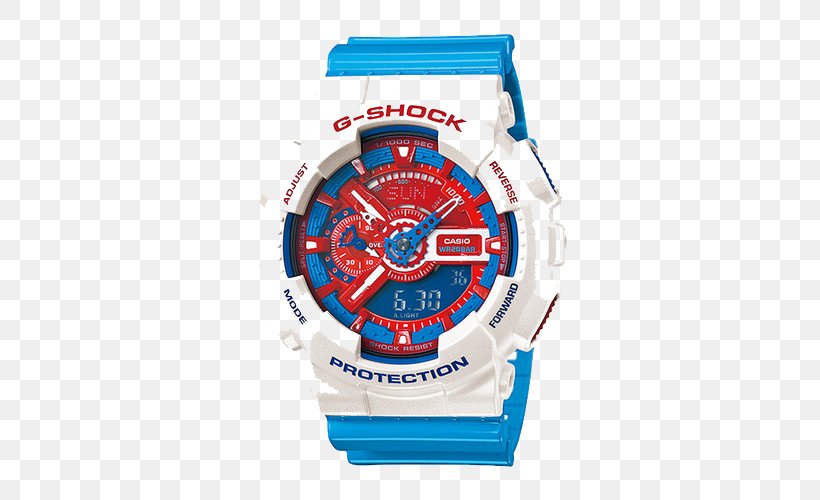 Casio F-91W Watch G-Shock Strap Jewellery, PNG, 500x500px, Casio F91w, Automatic Watch, Blue, Brand, Casio Download Free