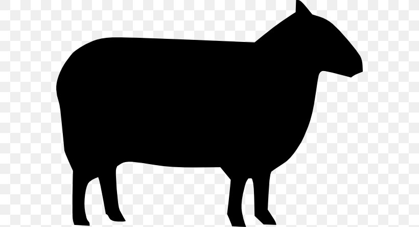Merino Silhouette Clip Art, PNG, 600x444px, Merino, Bighorn Sheep, Black, Black And White, Black Sheep Download Free