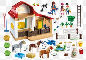 playmobil farm animal pen