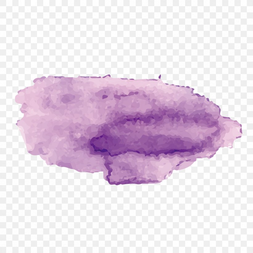Watercolor Painting, PNG, 1000x1000px, Watercolor Painting, Art, Ink Brush, Inkstick, Lilac Download Free