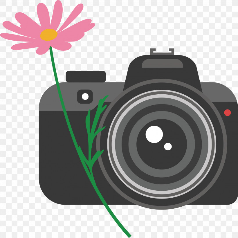 Camera Flower, PNG, 2999x3000px, Camera, Android, Camera Lens, Digital Camera, Flower Download Free