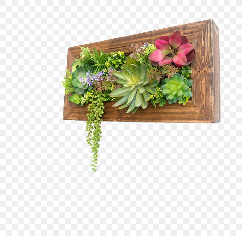 Green Wall Garden Flowerpot Succulent Plant, PNG, 800x800px, Artificial Flower, Creativity, Cut Flowers, Flora, Floral Design Download Free