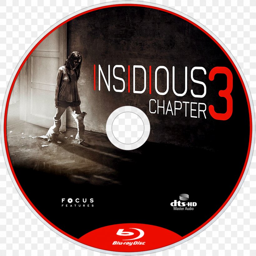 Insidious: Chapter 3 Film Director Actor, PNG, 1000x1000px, Insidious, Actor, Angus Sampson, Brand, Compact Disc Download Free