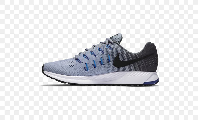 Nike Men's Air Zoom Pegasus 33 Running Shoe Sports Shoes, PNG, 500x500px, Nike, Athletic Shoe, Basketball Shoe, Black, Blue Download Free