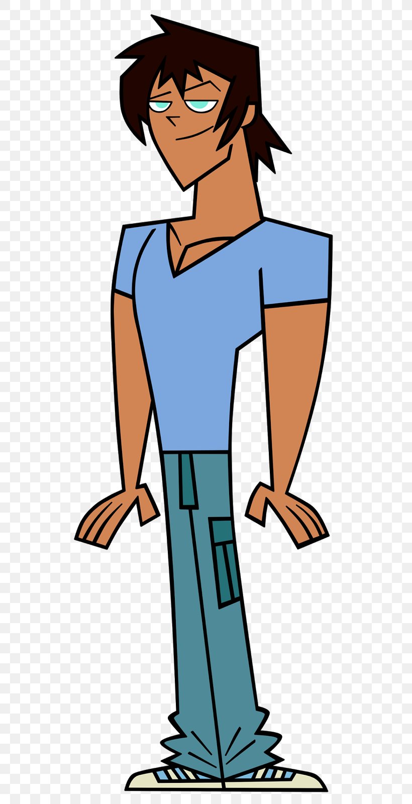 Total Drama Island Character Line Art Clip Art, PNG, 530x1600px ...