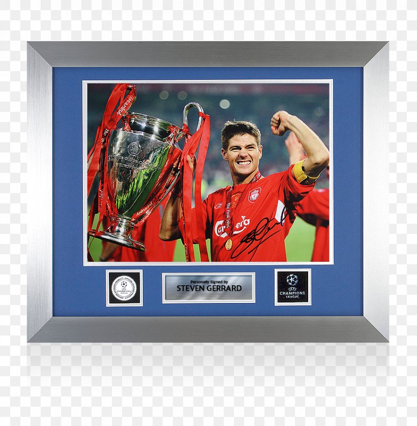 2005 UEFA Champions League Final Liverpool F.C. 2004–05 UEFA Champions League England National Football Team LA Galaxy, PNG, 870x890px, Liverpool Fc, Advertising, Association Football Manager, Display Advertising, Display Device Download Free
