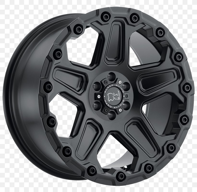 Black Rhinoceros Custom Wheel Rim, PNG, 800x800px, Rhinoceros, Alloy Wheel, Auto Part, Automotive Tire, Automotive Wheel System Download Free