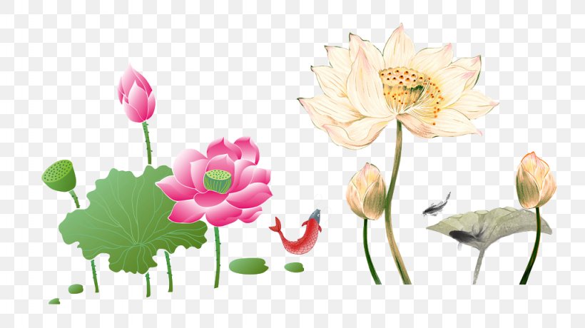 Chinese New Year New Year Picture Festival Antithetical Couplet Tradition, PNG, 1024x575px, Chinese New Year, Antithetical Couplet, Aquatic Plant, Blossom, Bud Download Free