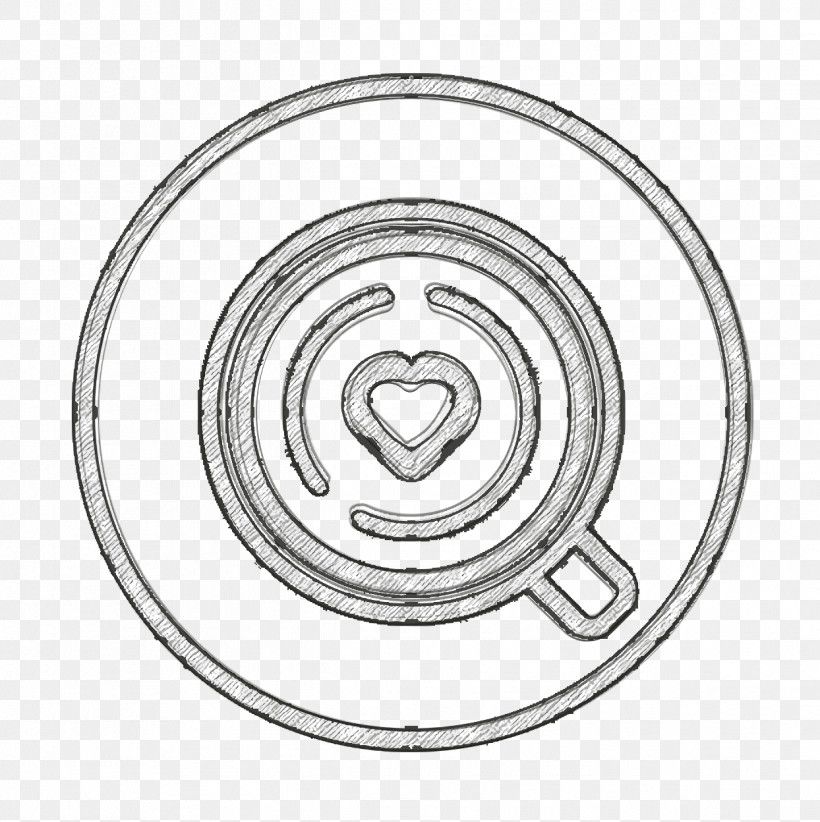 Coffee Icon Cafe Icon, PNG, 1244x1248px, Coffee Icon, Cafe Icon, Circle, Line Art, Spiral Download Free