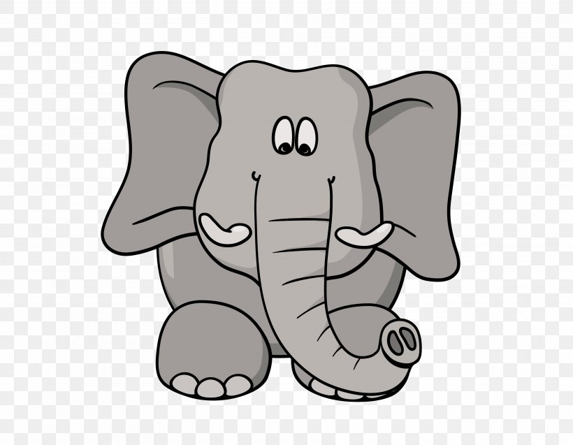 Drawing Cartoon Elephant Clip Art, PNG, 3750x2917px, Drawing, African Elephant, Animal Figure, Animation, Art Download Free