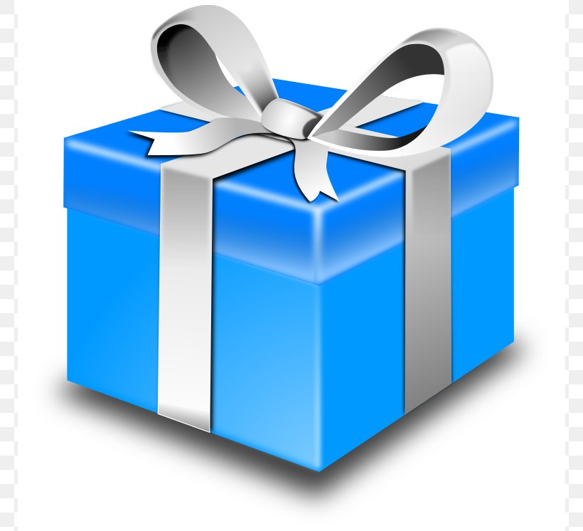 Christmas Gift Clip Art, PNG, 770x746px, Gift, Birthday, Blog, Blue, Box Download Free