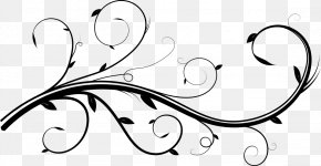 Filigree Flourish - Clip Art Illustration Drawing Line Art PNG
