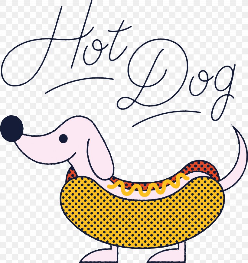 Dachshund Hot Dog Take-out Clip Art, PNG, 3040x3228px, Dachshund, Area, Art, Artwork, Barbecue Download Free