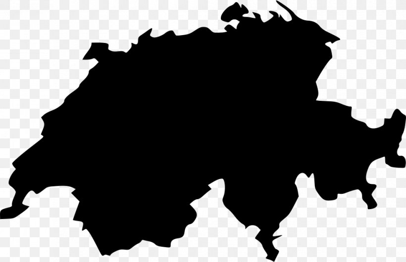 Flag Of Switzerland World Map Blank Map, PNG, 980x634px, Switzerland, Administrative Division, Black, Black And White, Blank Map Download Free