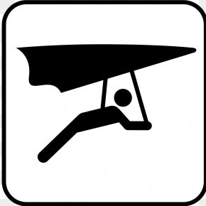 Recreation Cliparts Free - Hang Gliding Clip Art PNG