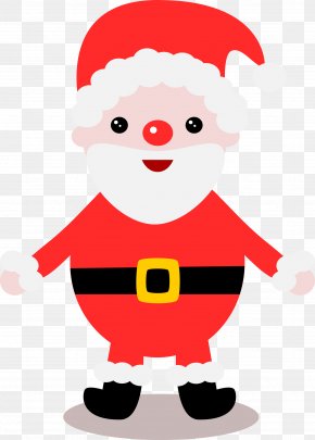 Santa - Santa Claus Christmas Holiday Gift Greeting & Note Cards PNG