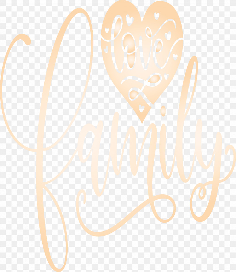 Family Day Love Family, PNG, 2594x3000px, Family Day, Calligraphy, Heart, Love, Love Family Download Free