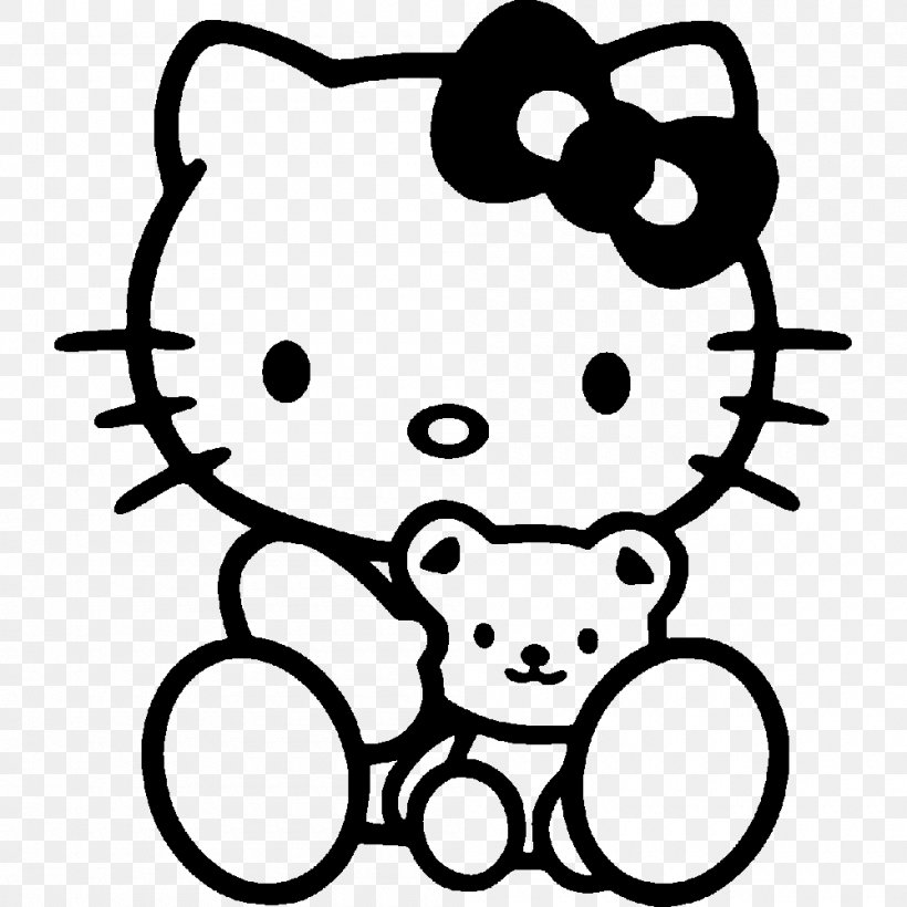 Hello Kitty Name Tag Sanrio Png 1000x1000px Watercolor Cartoon