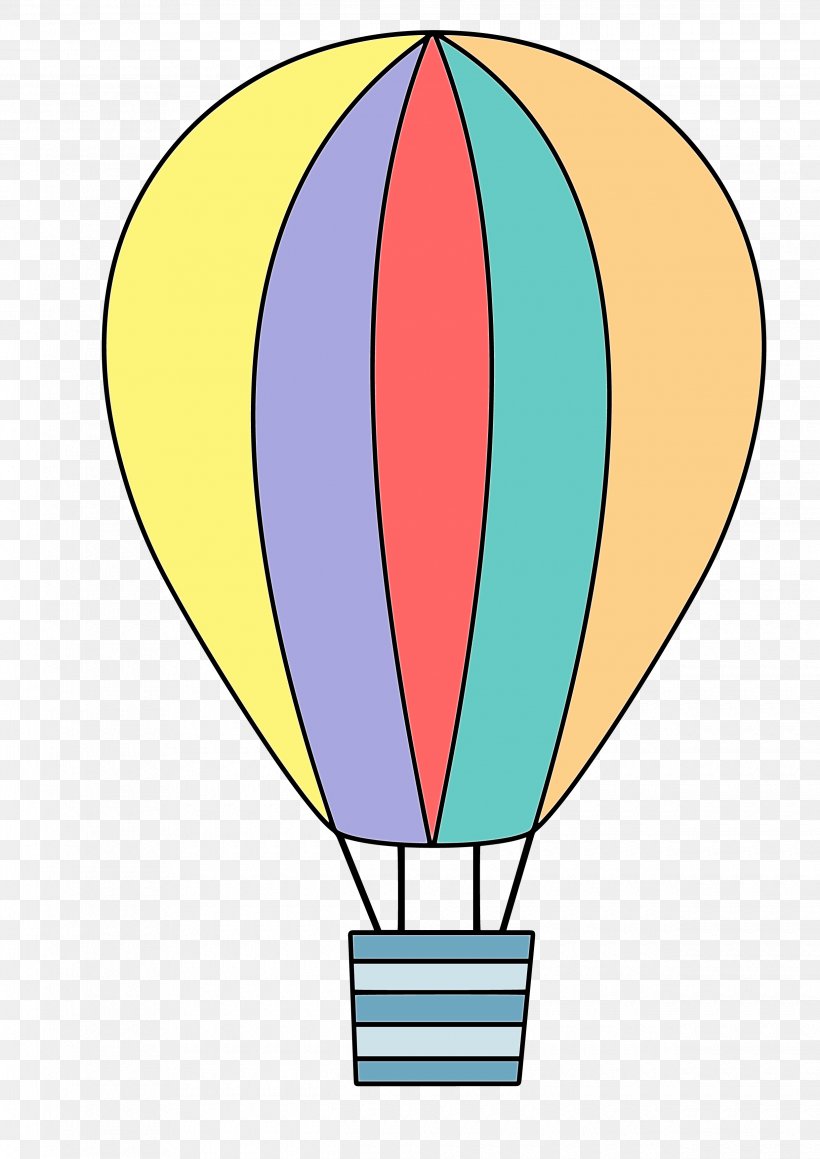 Hot Air Balloon Line Clip Art, PNG, 2480x3508px, Hot Air Balloon, Area, Balloon, Hot Air Ballooning, Vehicle Download Free