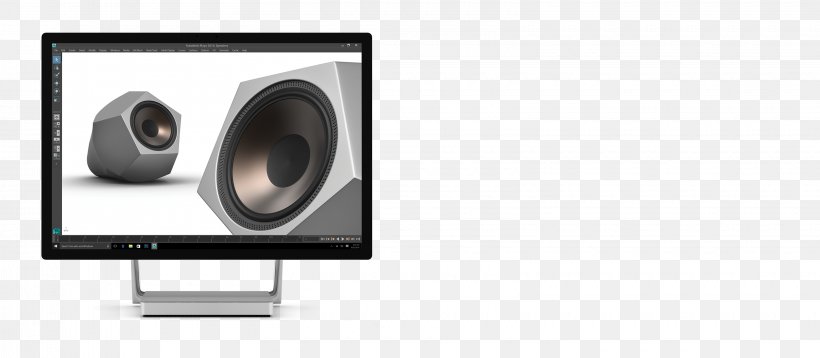 Surface Studio Computer Speakers Intel Core I7 Personal Computer, PNG, 3240x1418px, Surface Studio, Audio, Audio Equipment, Central Processing Unit, Computer Download Free