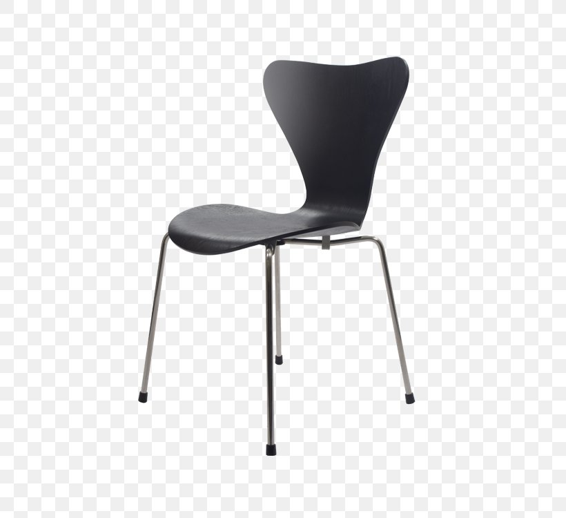 Model 3107 Chair Furniture Gubi, PNG, 750x750px, Model 3107 Chair, Armrest, Arne Jacobsen, Black, Cantilever Chair Download Free