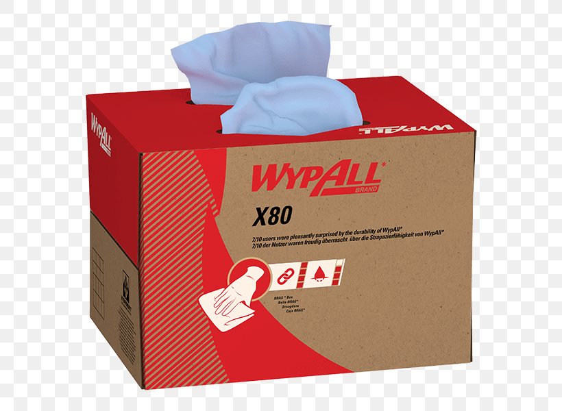 Wypall Kimberly-Clark Professional Kitchen Paper, PNG, 600x600px, Wypall, Blue, Box, Brand, Carton Download Free