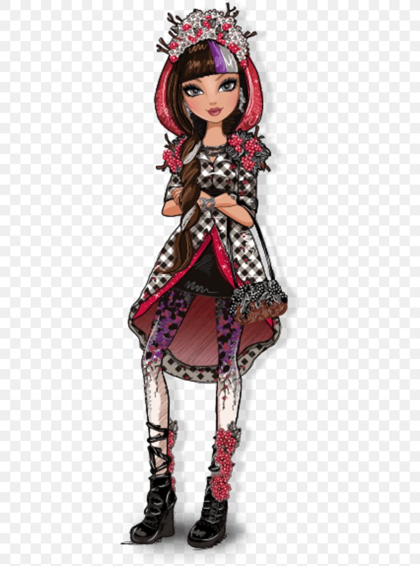 Ever After High Little Red Riding Hood Doll Art YouTube, PNG, 350x1104px, Ever After High, Art, Costume, Costume Design, Doll Download Free