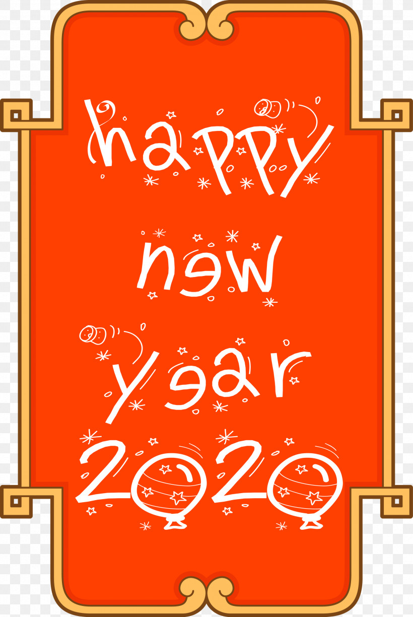 Happy New Year 2020 New Years 2020 2020, PNG, 2007x3000px, 2020, Happy New Year 2020, Line, New Years 2020, Rectangle Download Free