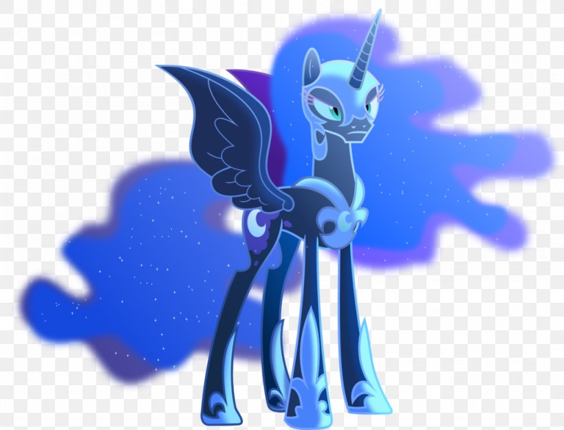 Princess Luna DeviantArt My Little Pony: Friendship Is Magic Fandom, PNG, 1024x781px, Princess Luna, Action Figure, Animal Figure, Art, Blue Download Free