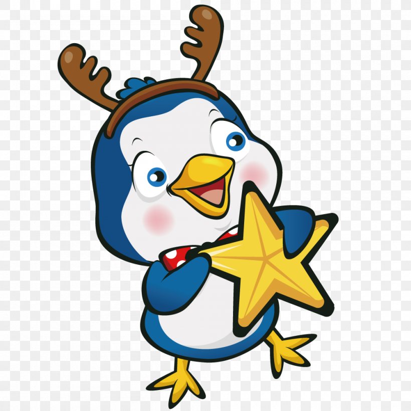 Clip Art, PNG, 1000x1000px, Cartoon, Artwork, Beak, Bird, Christmas Download Free