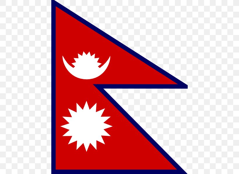 Flag Of Nepal Clip Art, PNG, 468x597px, Nepal, Area, Flag, Flag Of Nepal, Government Of Nepal Download Free