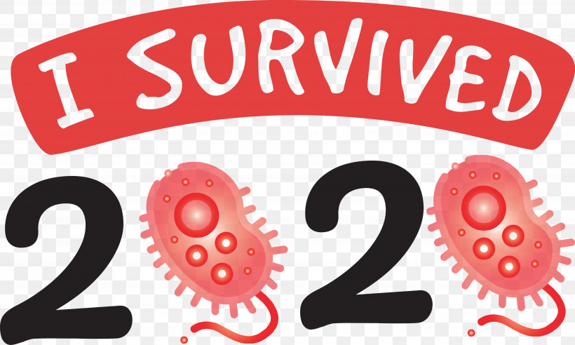 I Survived I Survived 2020 Year, PNG, 3560x2140px, I Survived, Logo, M, Meter, Number Download Free