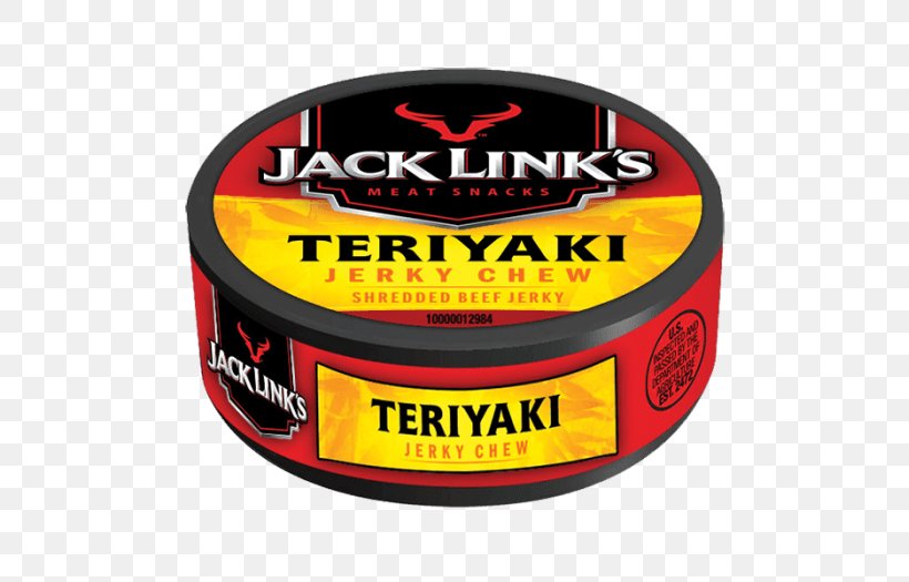Jack Link's Beef Jerky Teriyaki Chili Con Carne Meat, PNG, 525x525px, Jerky, Bacon, Beef, Beef Jerky, Brand Download Free
