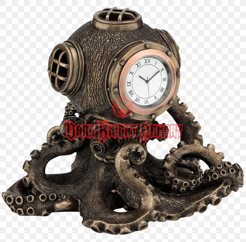 Underwater Diving Scuba Diving Diving Regulators Clock Diving Bell, PNG, 809x809px, Underwater Diving, Antique, Bronze, Bronze Sculpture, Clock Download Free