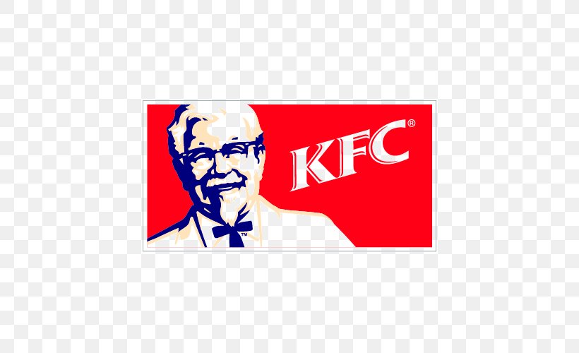 Colonel Sanders KFC Logo Fried Chicken, PNG, 500x500px, Colonel Sanders, Area, Brand, Clip Art, Fast Food Restaurant Download Free