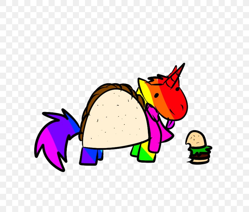 Taco Mexican Cuisine Unicorn Maize Food, PNG, 700x700px, Taco, Artwork, Cat, Cat Like Mammal, Fictional Character Download Free