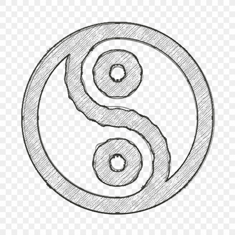 Yin Yang Icon Religion Icon, PNG, 944x944px, Yin Yang Icon, Arfin Rumey, Chithi, Kokhono Ki, Line Art Download Free