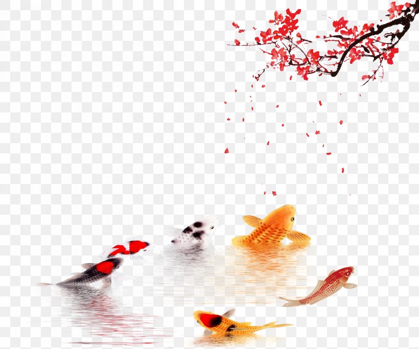 Koi Graphic Design, PNG, 1200x1000px, Koi, Carp, Designer, Red, Wall Download Free