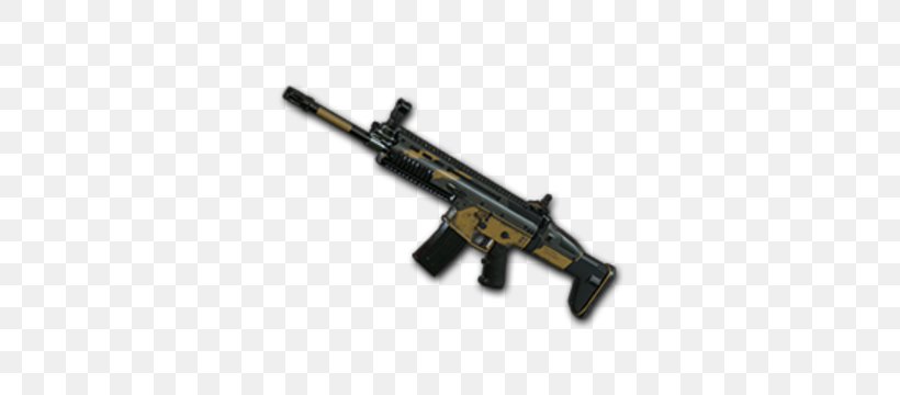 PlayerUnknown's Battlegrounds FN SCAR Bluehole Studio Inc. Video Game, PNG, 360x360px, Watercolor, Cartoon, Flower, Frame, Heart Download Free