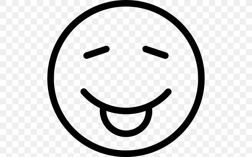 Smiley, PNG, 512x512px, Smiley, Black And White, Emoticon, Face, Facial Expression Download Free