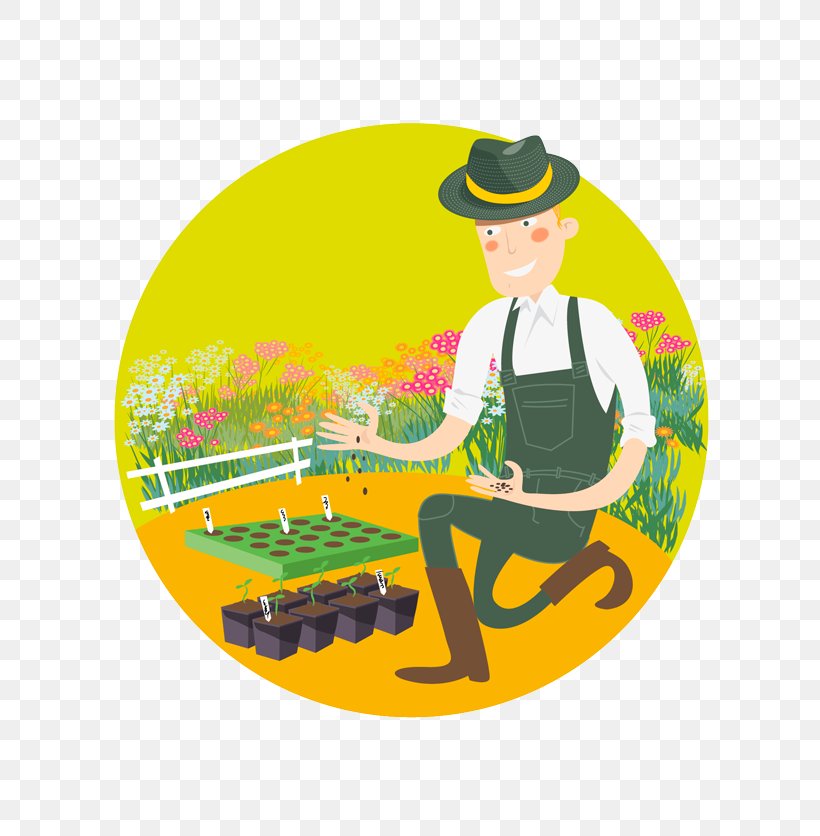 Sowing Drawing Gardener Agriculture, PNG, 700x836px, Sowing, Agriculture, Cook, Drawing, Garden Download Free