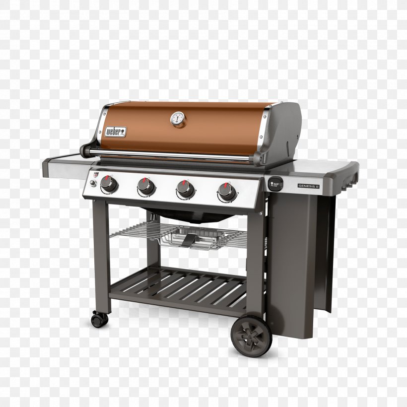 Weber Genesis II E-410 Barbecue Weber-Stephen Products Propane Gas Burner, PNG, 1800x1800px, Weber Genesis Ii E410, Barbecue, Cookware Accessory, Copper, Gas Burner Download Free