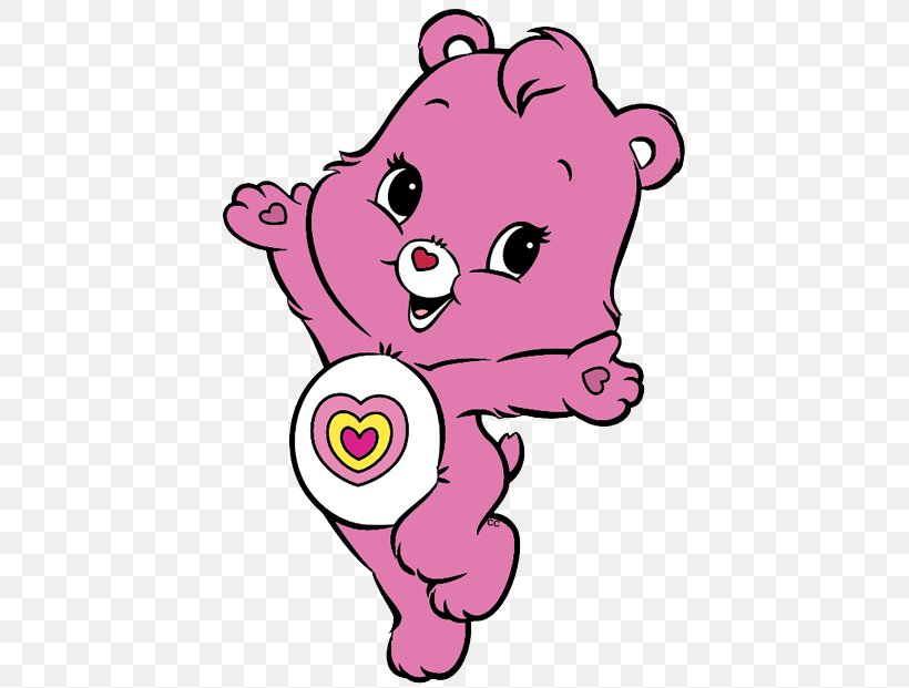 Care Bears Love-A-Lot Bear Harmony Bear Lotsa Heart Elephant, PNG, 424x621px, Watercolor, Cartoon, Flower, Frame, Heart Download Free