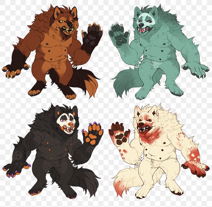 DeviantArt Bear Werewolf Leopard, PNG, 1471x1441px, Deviantart, Animal Figure, Art, Auction, Bear Download Free