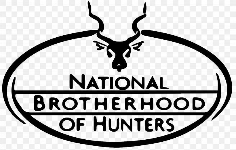 Hunting Outdoor Recreation Organization Logo Cattle, PNG, 3462x2204px, Hunting, Alt Attribute, Area, Artwork, Black And White Download Free
