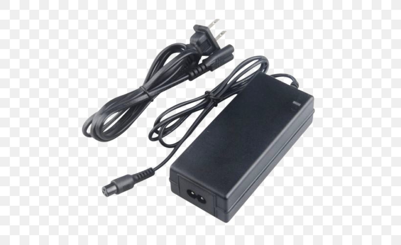 Battery Charger AC Adapter Scooter Laptop, PNG, 500x500px, 42volt Electrical System, Battery Charger, Ac Adapter, Adapter, Computer Component Download Free